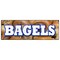 Signmission BAGELS BANNER SIGN fresh hot bagel shop deli signs made daily delicious B-72 Bagels - alternate 1